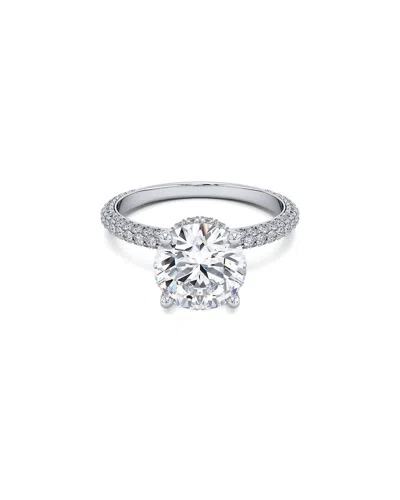 Lab Grown Diamonds 14k 2.30 Ct. Tw. Lab-grown Diamond Ring In Metallic