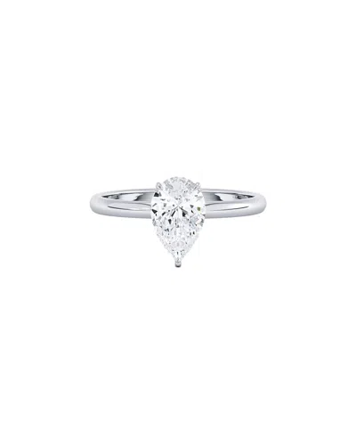 Lab Grown Diamonds 14k 1.00 Ct. Tw. Lab-grown Diamond Ring In Metallic