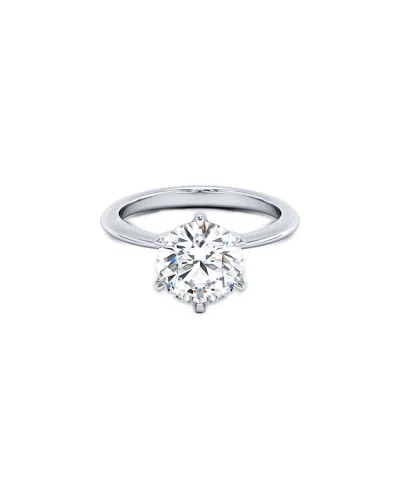 Lab Grown Diamonds 14k 1.50 Ct. Tw. Lab-grown Diamond Ring In Metallic