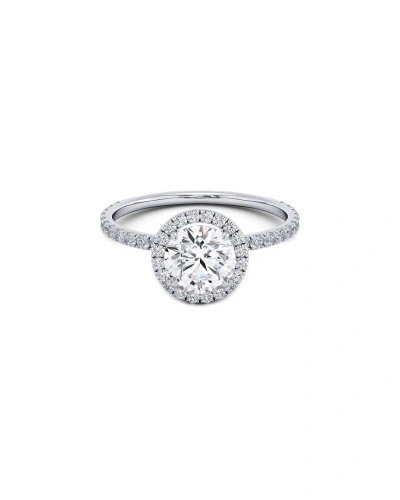 Lab Grown Diamonds 14k 2.10 Ct. Tw. Lab-grown Diamond Ring In Metallic