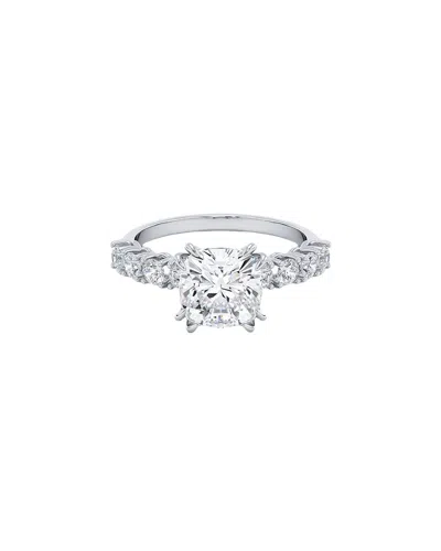 Lab Grown Diamonds 14k 2.00 Ct. Tw. Lab-grown Diamond Ring In Metallic