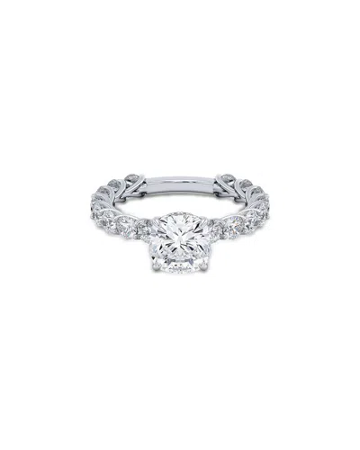 Lab Grown Diamonds 14k 2.70 Ct. Tw. Lab-grown Diamond Ring In Metallic