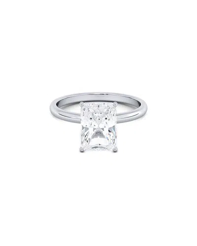 Lab Grown Diamonds 14k 2.00 Ct. Tw. Lab-grown Diamond Ring In Metallic