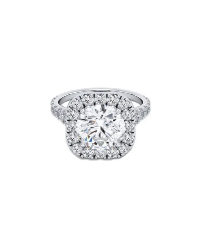 Lab Grown Diamonds 14k 3.75 Ct. Tw. Lab-grown Diamond Ring In Metallic