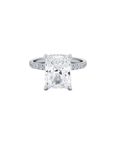 Lab Grown Diamonds 14k 3.50 Ct. Tw. Lab-grown Diamond Ring In Metallic