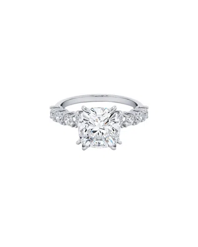 Lab Grown Diamonds 14k 3.00 Ct. Tw. Lab-grown Diamond Ring In Metallic