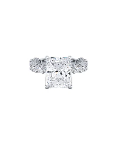 Lab Grown Diamonds 14k 11.50 Ct. Tw. Lab-grown Diamond Ring In Metallic