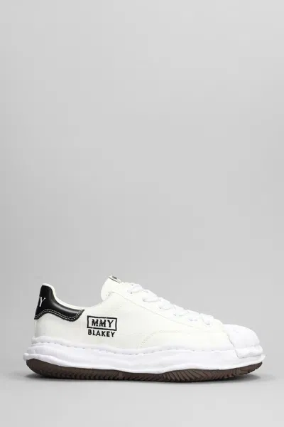 Miharayasuhiro Blakey Sneakers In White Canvas