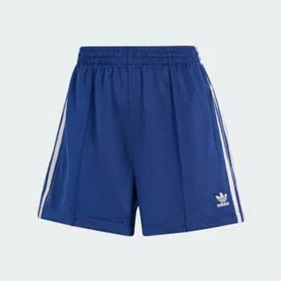 Adidas Originals Firebird Recycled Polyester Shorts In Blue