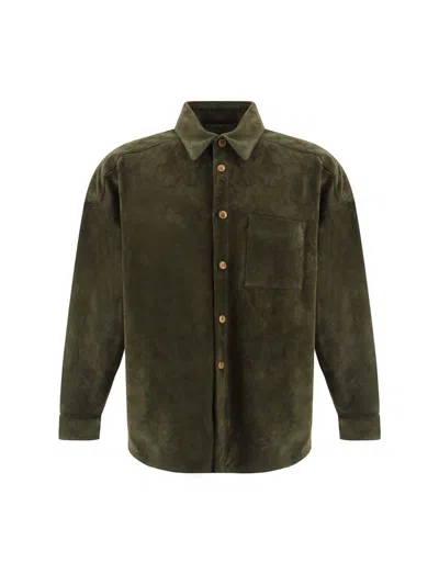 Marni Shirts In Dark Olive