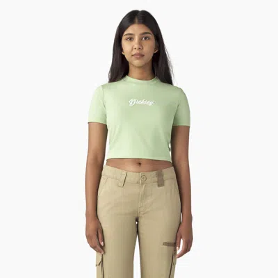 Dickies Mayetta Short Sleeve T-shirt In Light Green