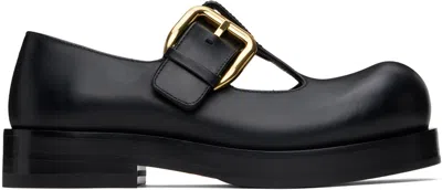 Bottega Veneta Helium Mary-jane Shoes In Black