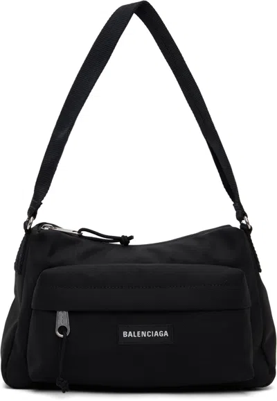 Balenciaga Explorer Sling Shoulder Bag In 1000 Black