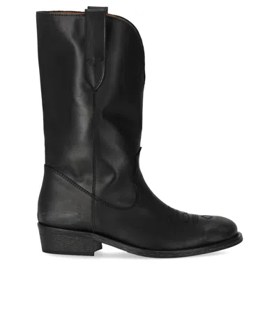 Via Roma 15 Ankle Boot In Black