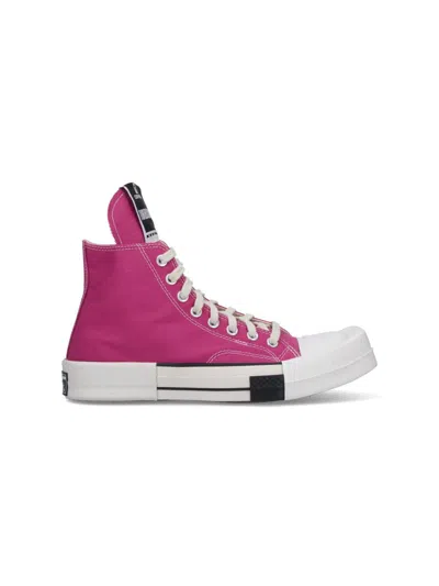 Rick Owens Drkshdw Trainers In Pink
