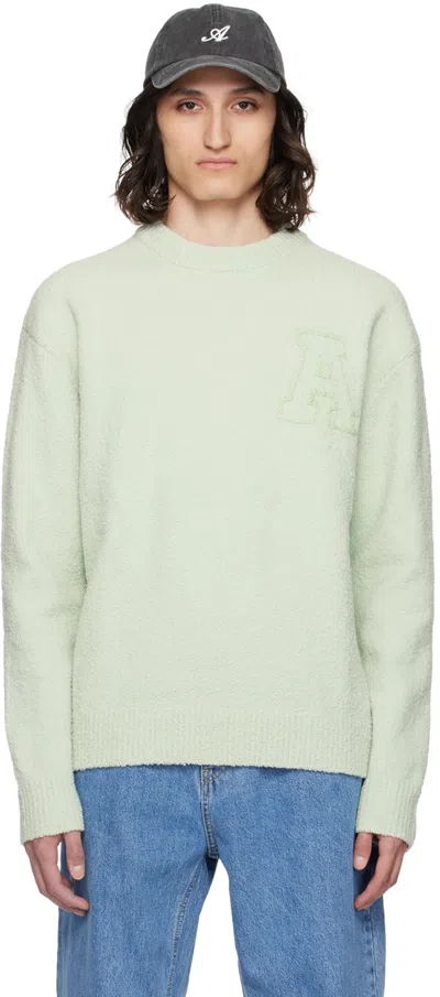 Axel Arigato Radar Varsity-detail Jumper In Green