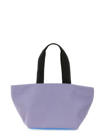 Herve Chapelier Hervé Chapelier Medium Shopping Bag In Purple