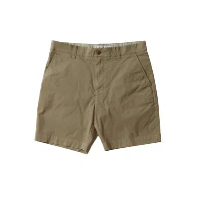 Grayers Lightweight Stretch Chino Shorts In Mermaid In Brown