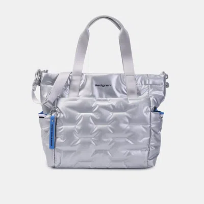 Hedgren Puffer Tote Bag In Blue