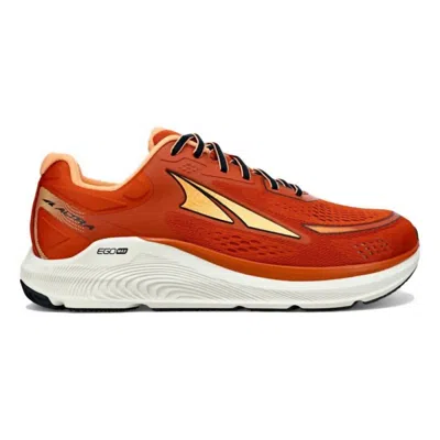 Altra Men's Paradigm 6 Running Shoes - Medium Width In Orange/black