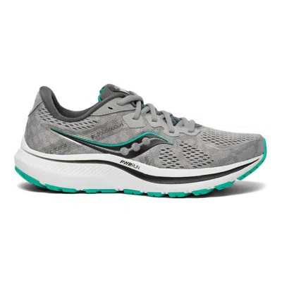 Saucony Omni 20 Womens Fitness Workout Running Shoes In Grey