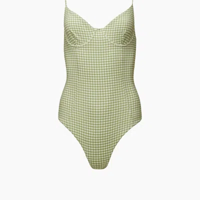 Onia Chelsea One Piece Swimsuit In Palm Frond