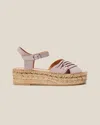 Naguisa Vader Double Sandal In Mauve