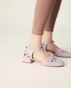 Naguisa Paix Sandals Lilac