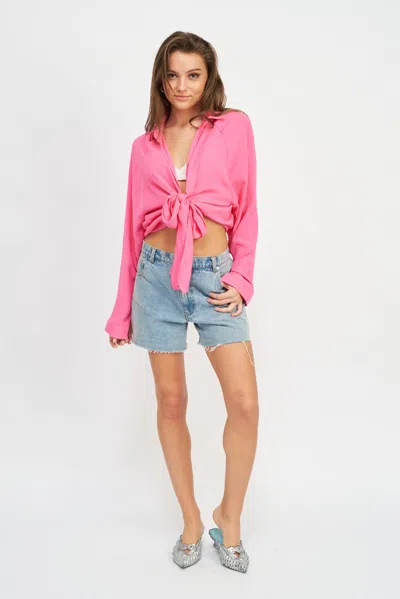 Emory Park Charleigh Top In Pink