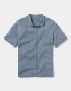 The Normal Brand Active Puremeso Weekend Button Down Shirt In Pine