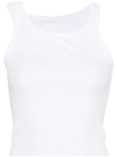 Mm6 Maison Margiela Tops In White