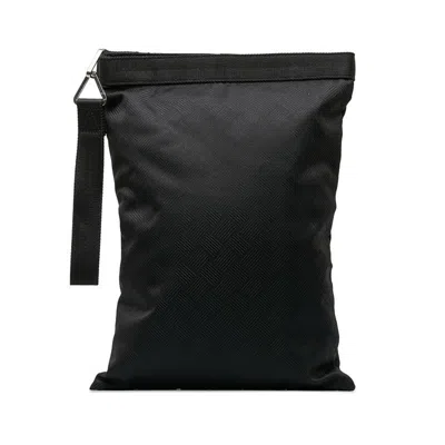Bottega Veneta Intrecciato Black Synthetic Clutch Bag ()