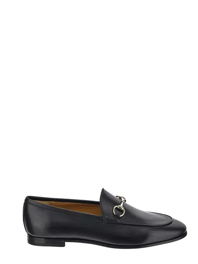 Gucci Jordaan Horsebit Loafer In Black