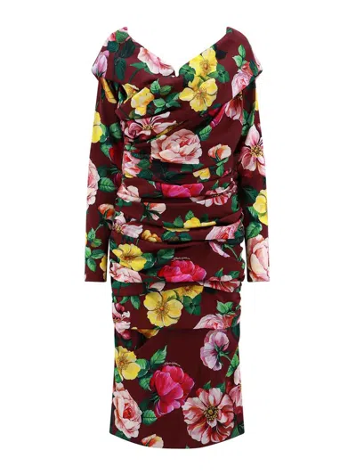 Dolce & Gabbana Dress In Multicolour