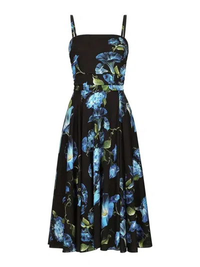 Dolce & Gabbana Bluebells Print Dress