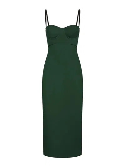 Dolce & Gabbana Vestido Midi - Verde In Green