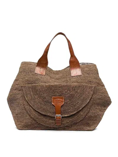 Ibeliv Rafia Bag In Brown