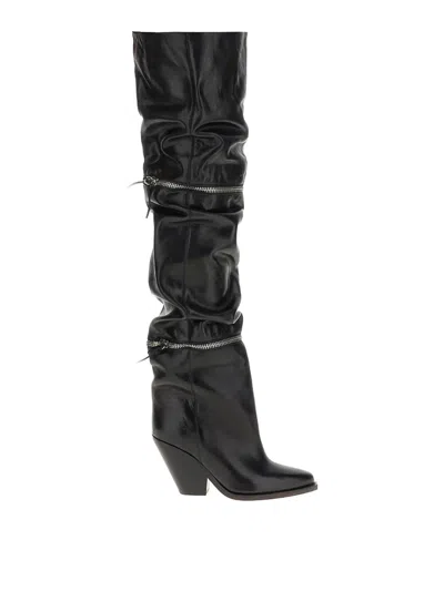 Isabel Marant Lelodie Boot In Black