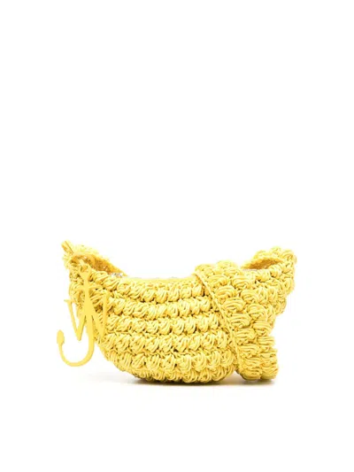 Jw Anderson Popcorn Bag In Yellow