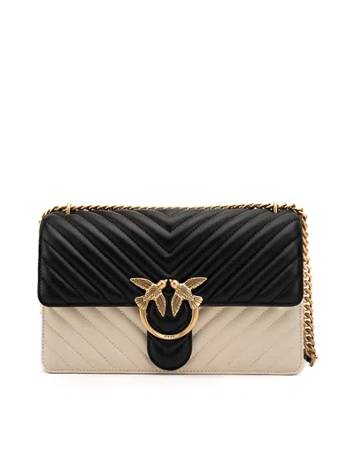 Pinko Quilted Bag In Gold