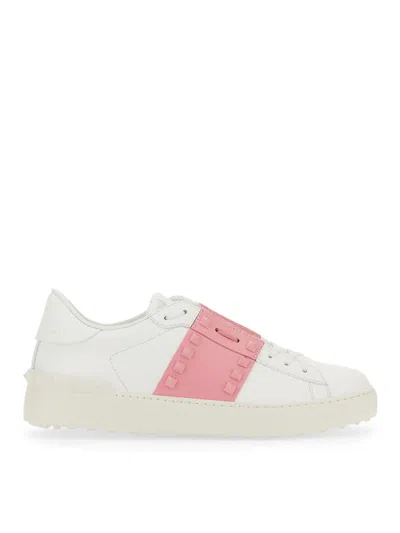 Valentino Garavani Rockstud Untitled Sneaker In White