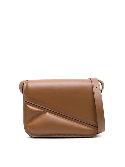 Wandler Oscar Trunk Bag Medium In Brown