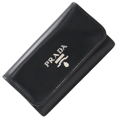 Prada -- Black Leather Wallet  ()