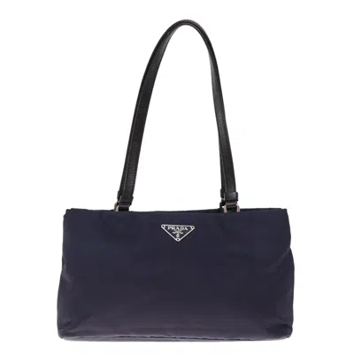 Prada Tessuto Purple Synthetic Shoulder Bag ()