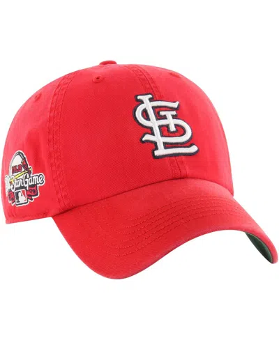 47 Brand Men's ' Red St. Louis Cardinals Sure Shot Classic Franchise Fitted Hat