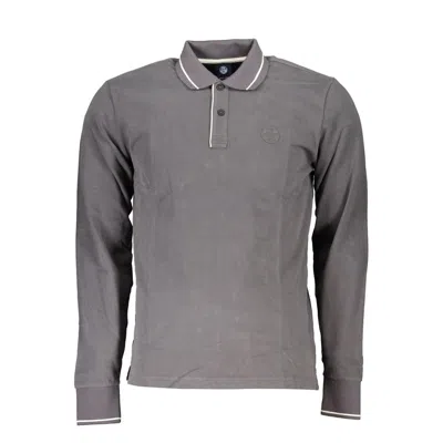 North Sails Cotton Polo Men's Shirt In Grey