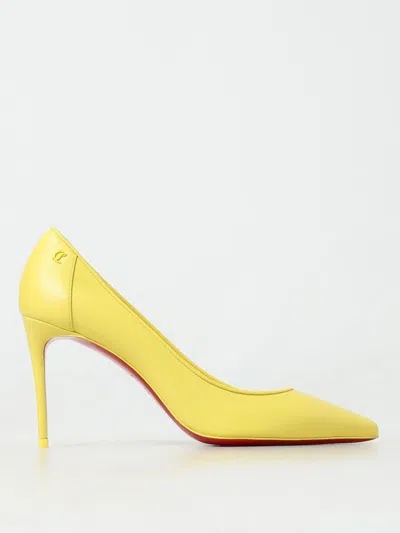 Christian Louboutin High Heel Shoes Woman Yellow Woman
