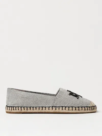 Lauren Ralph Lauren Cameryn Iii Canvas & Leather Espadrille Woman Espadrilles Black Size 8 Textile F