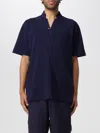 Sease Man T-shirt Midnight Blue Size 44 Cotton