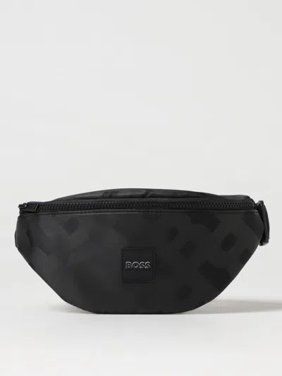 Bosswear Monogram-print Belt Bag In Black